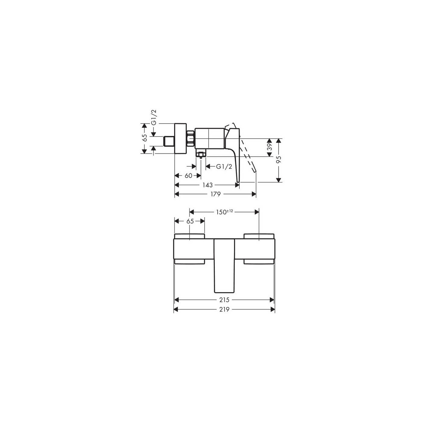 Bateria Prysznicowa Metropol 32560000 Hansgrohe