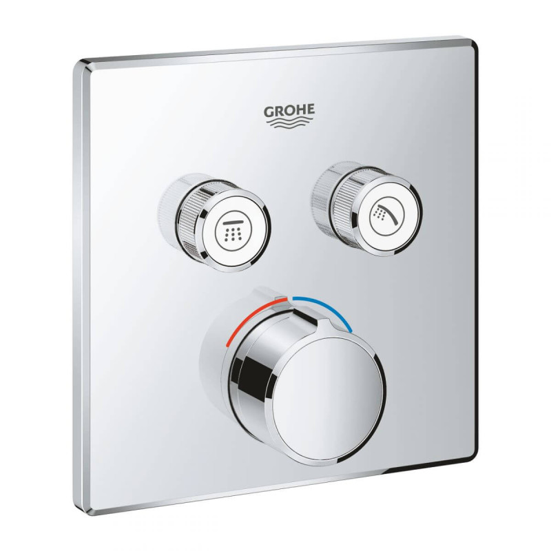 Bateria Podtynkowa Do Obsługi Dwóch Wyjść Wody SmartControl 29148000 Grohe