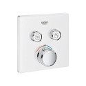 Bateria Termostatyczna Do Obsługi Dwóch Wyjść Wody Grohtherm SmartControl Moon White 29156LS0 Grohe