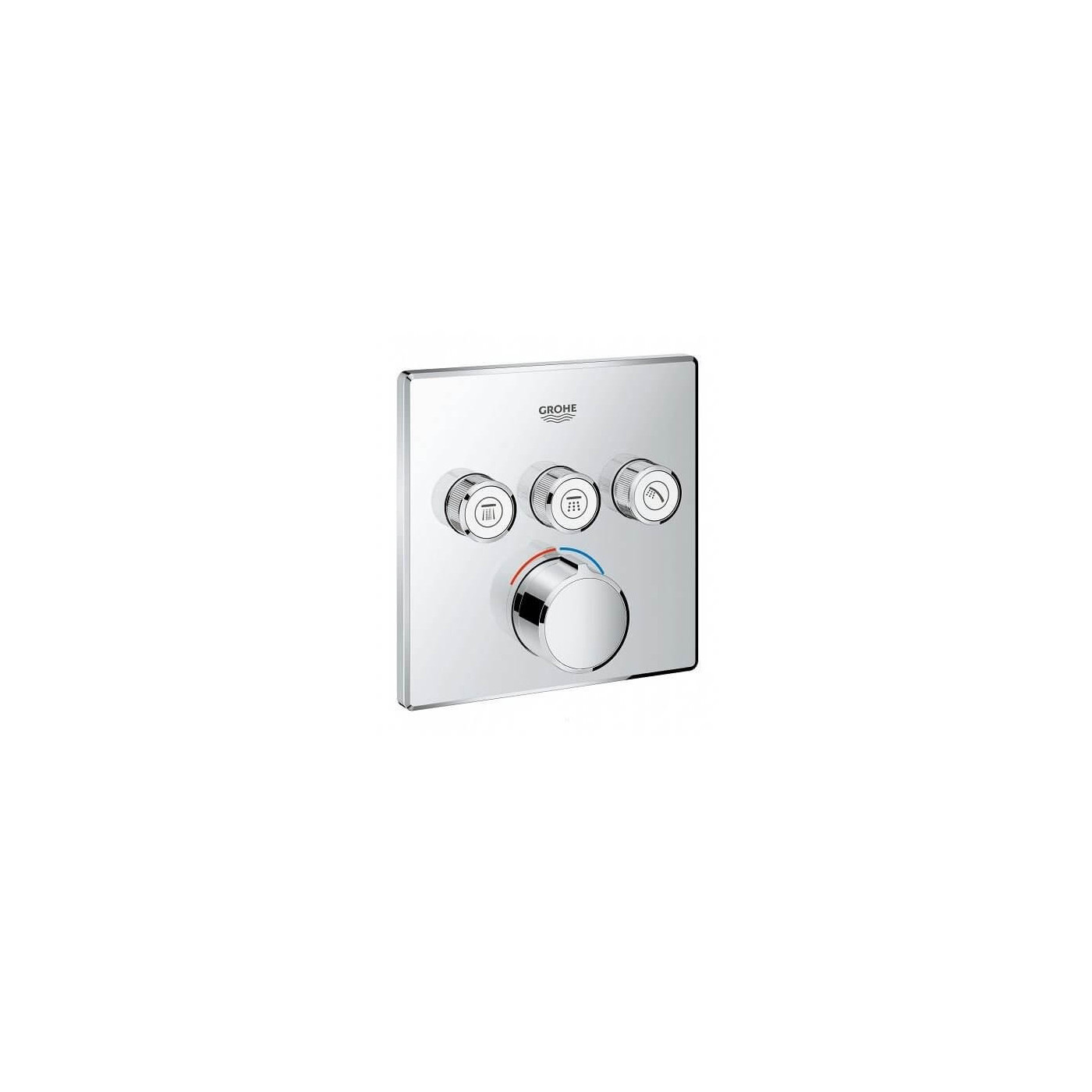 Bateria Podtynkowa Do Obsługi Trzech Wyjść Wody SmartControl 29149000 Grohe