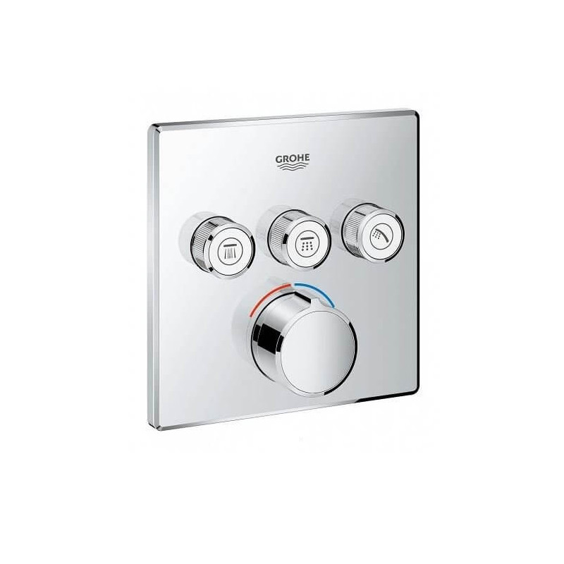 Bateria Podtynkowa Do Obsługi Trzech Wyjść Wody SmartControl 29149000 Grohe