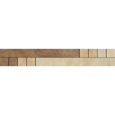 Listwa Verso mix 40x6 Ceramika Gres