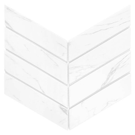 Płytka Royal Chevron Carara 31,85x22,4 Dunin