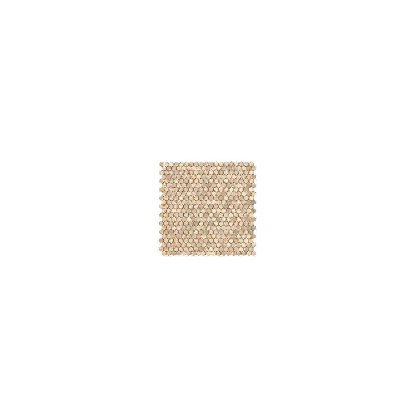 Mozaika Allumi Gold Hexagon 14 30x30 Dunin