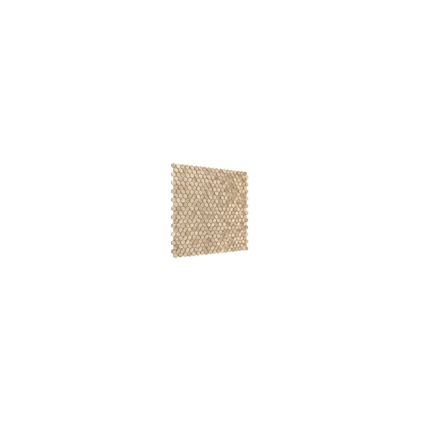 Mozaika Allumi Gold Hexagon 14 30x30 Dunin