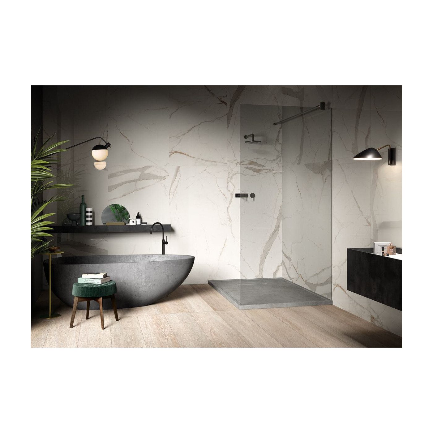 Płytka Gresowa Bianco CAL BO 90x90 La Faenza