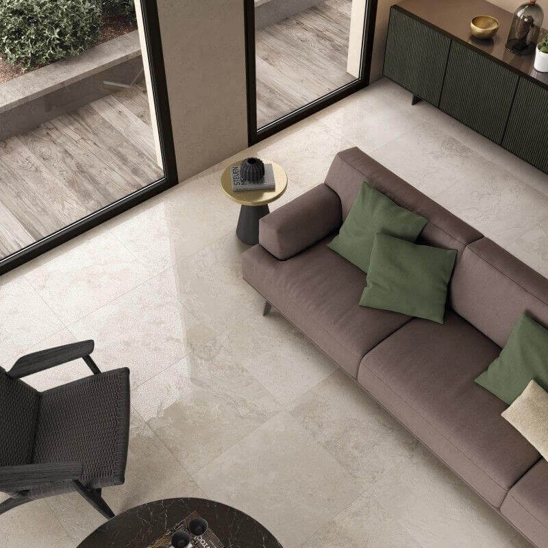 Płytka Alpes Raw Ivory Lappato 60x120 ABK Ceramiche