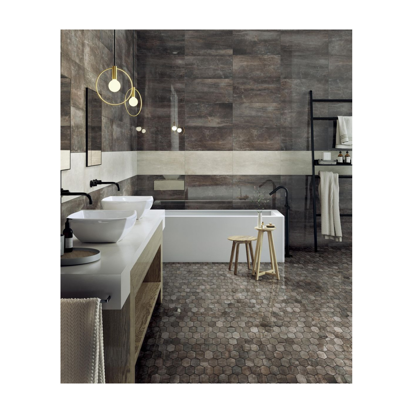 Płytka Fossil Piombo Lux 120x60 Serenissima