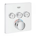 Bateria Termostatyczna Do Obsługi Trzech Wyjść Wody Grohtherm SmartControl Moon White 29157LS0 Grohe