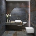 Płytki Costruire Metallo Nero 60x120 Serenissima