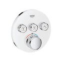 Bateria Termostatyczna Do Obsługi Trzech Wyjść Wody Grohtherm SmartControl Moon White 29904LS0 Grohe
