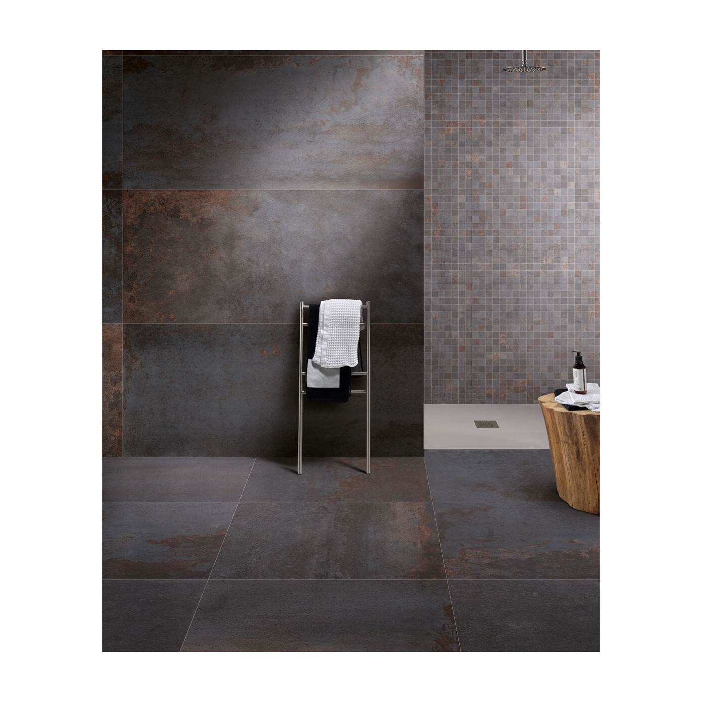 Płytki Costruire Metallo Nero 60x120 Serenissima