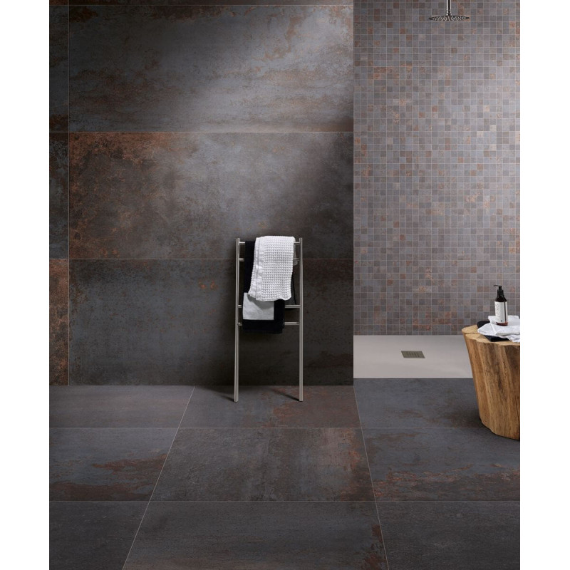 Płytki Costruire Metallo Nero 60x120 Serenissima
