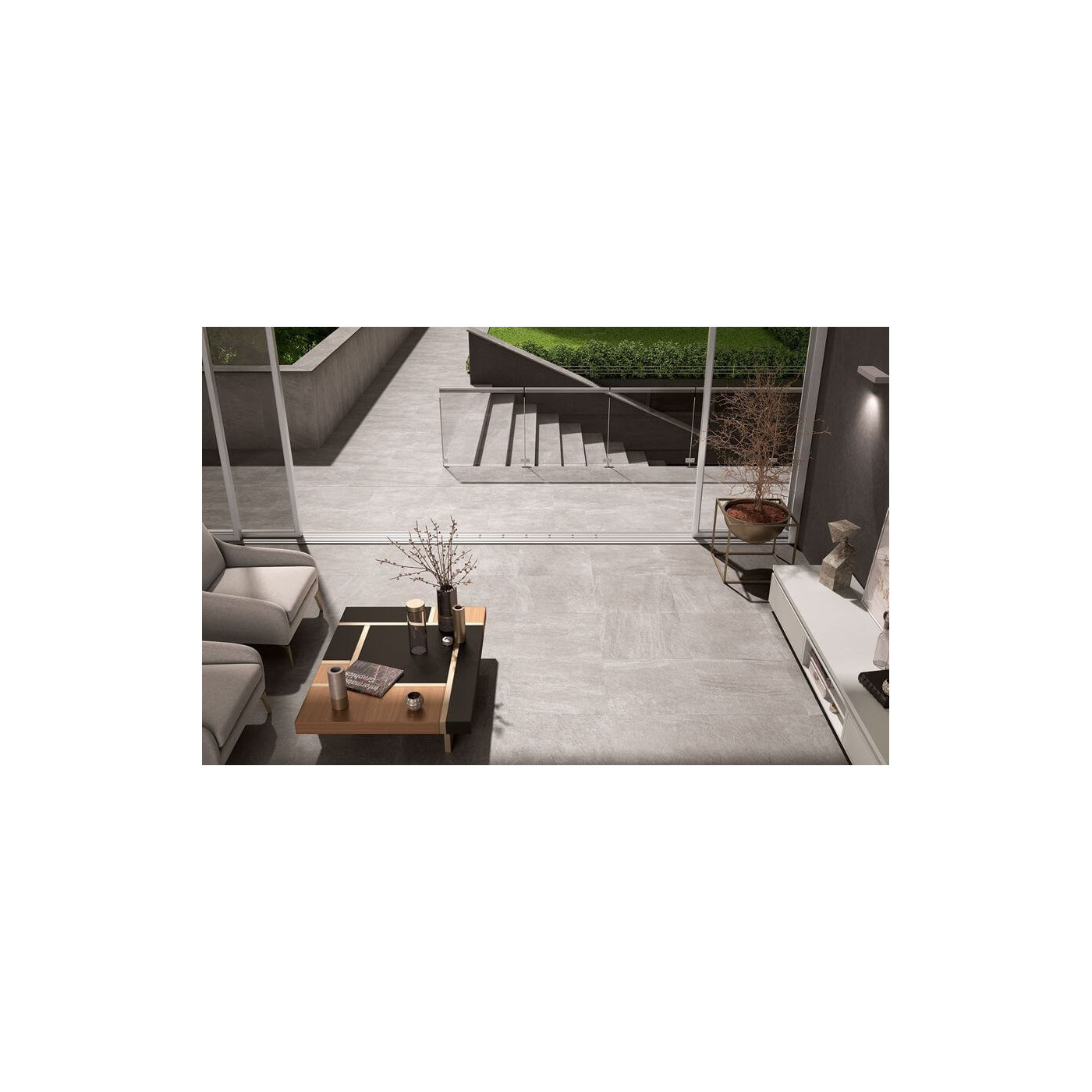 Płytka Podłogowa Aspen Rock Grey APN101R 100x100 Novabell