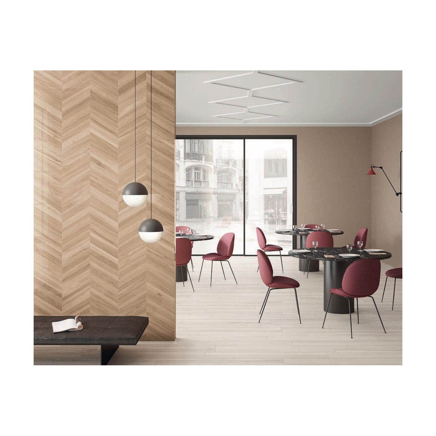 Płytka Podłogowa Fleur De Bois Chevron Miel Natura 60x119,5 Piemme