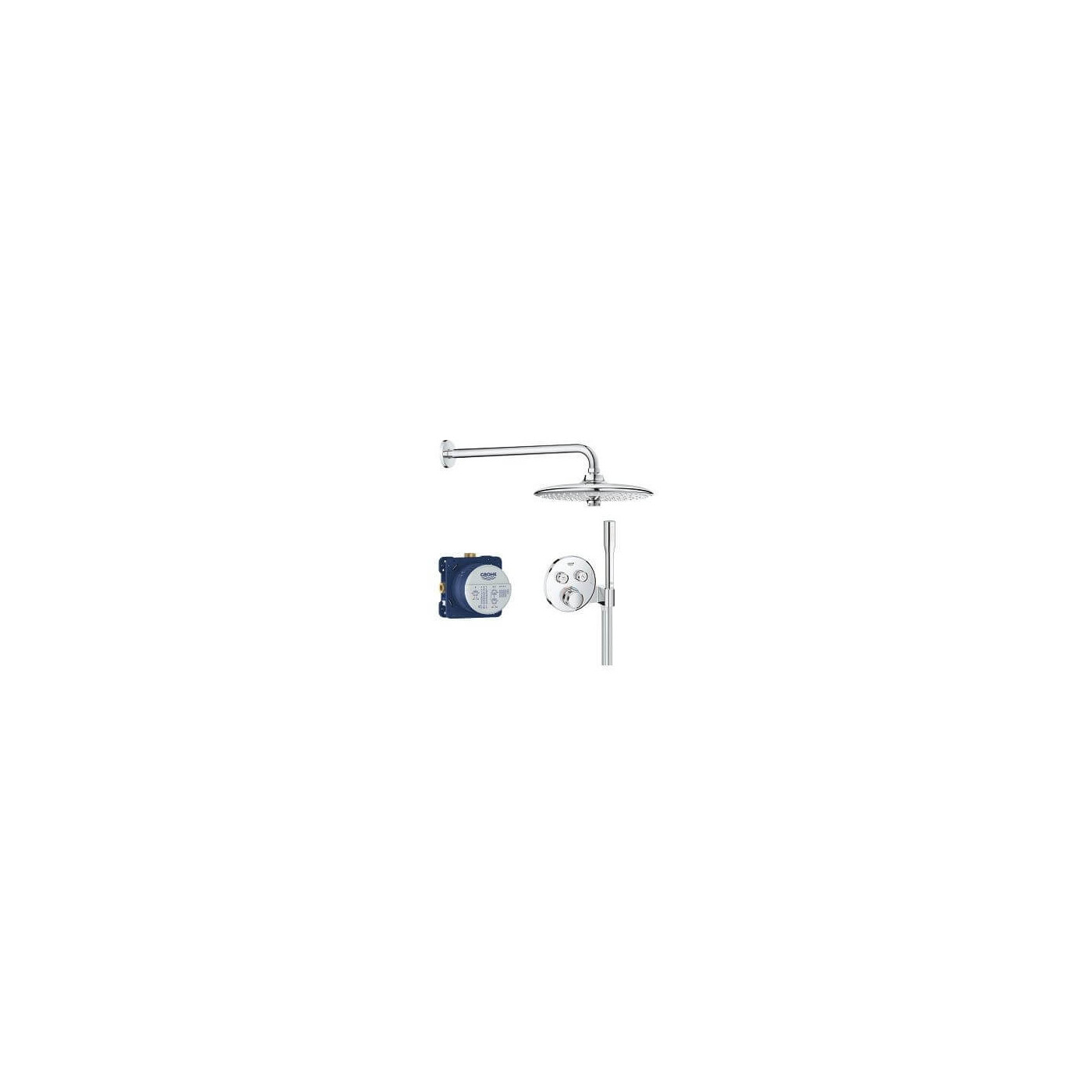 Podtynkowy Zestaw Prysznicowy Grohtherm SmartControl 34744000 Grohe