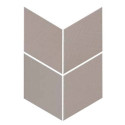 Dekor Rhombus Dark Grey 14x24 Equipe