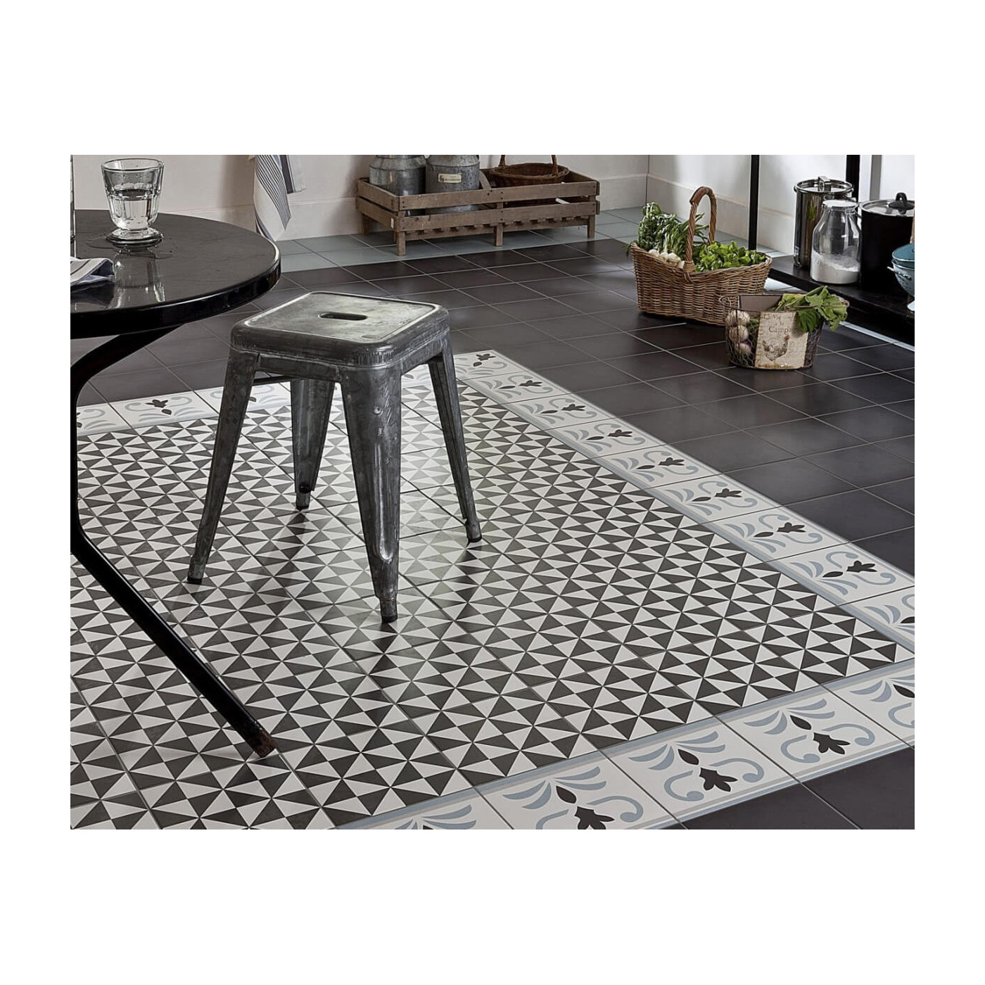 1900 Terrades Grafito 20x20 Vives