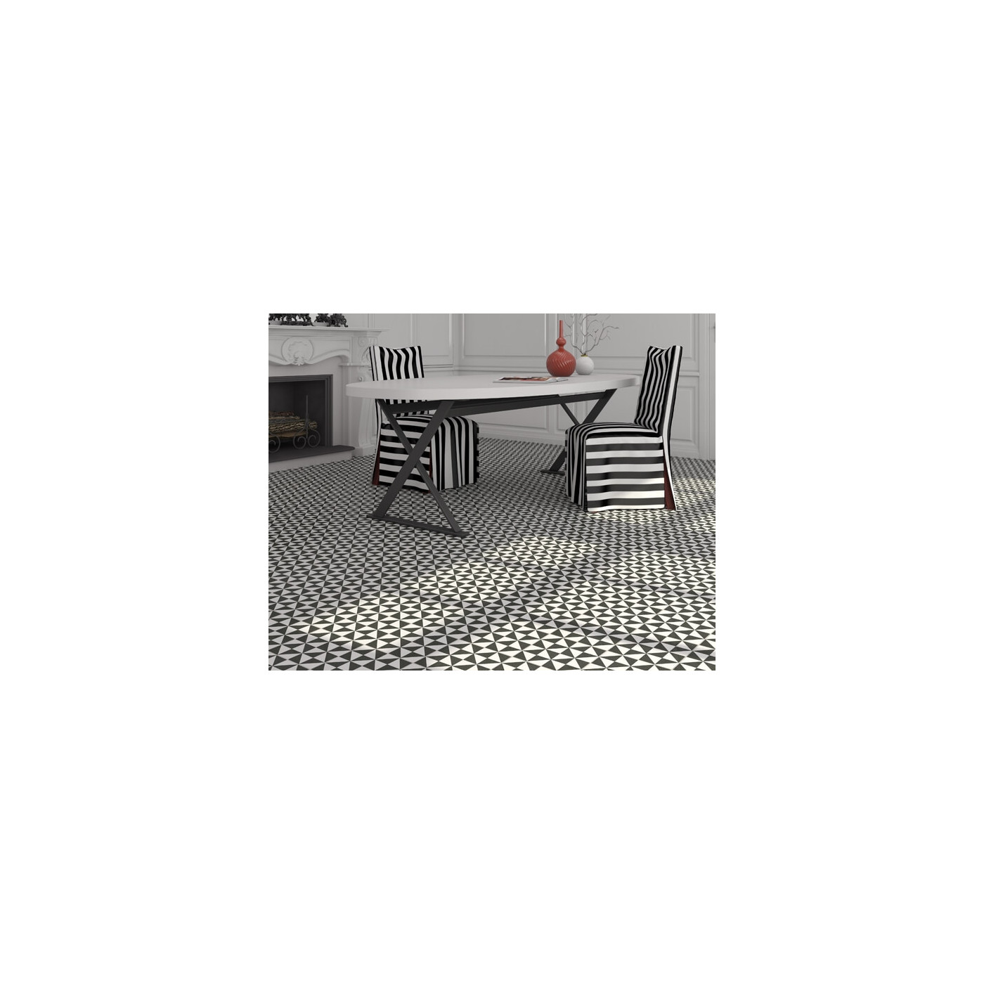 1900 Terrades Grafito 20x20 Vives