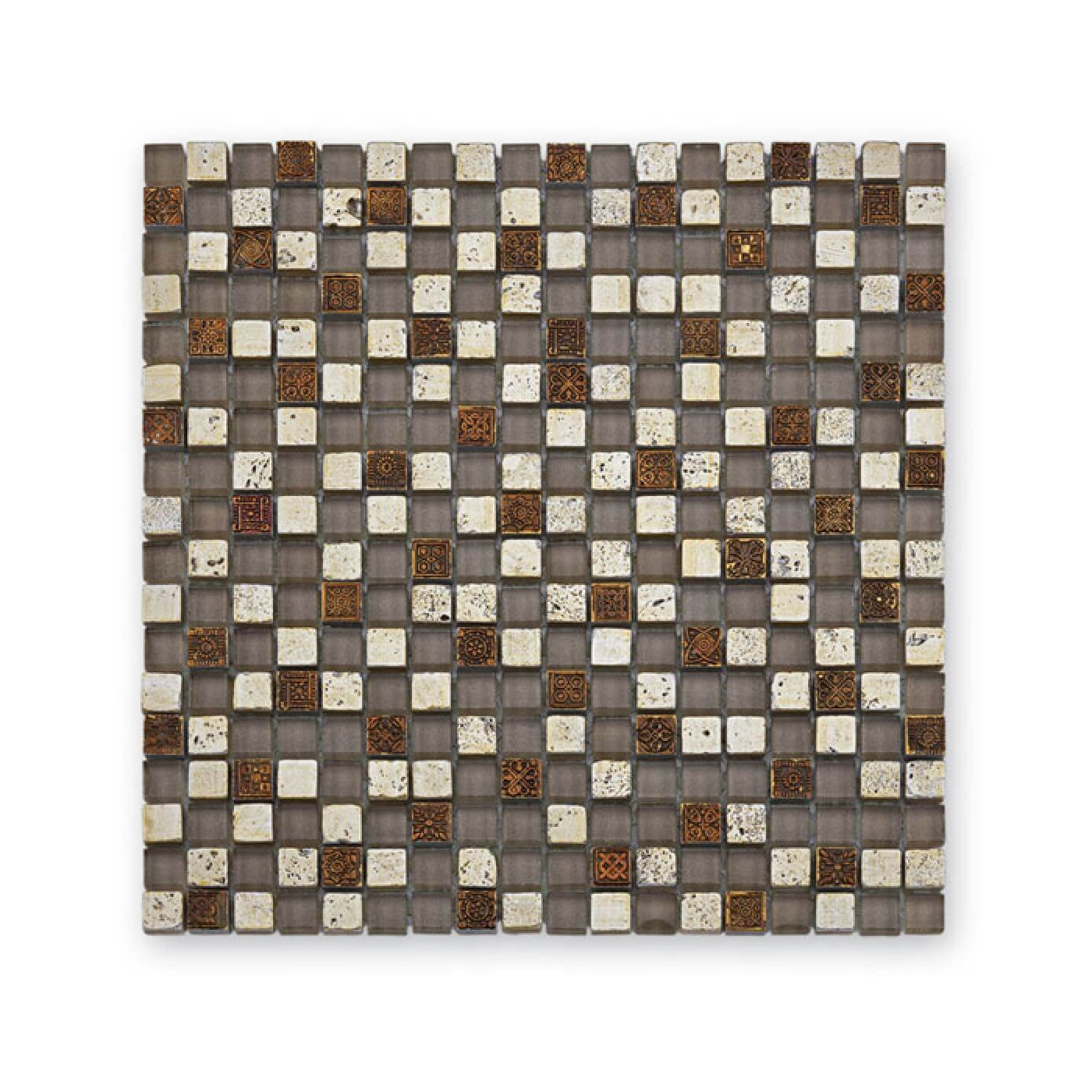 Mozaika szklano-marmurowa GL-2490 29,8x29,8 Barwolf