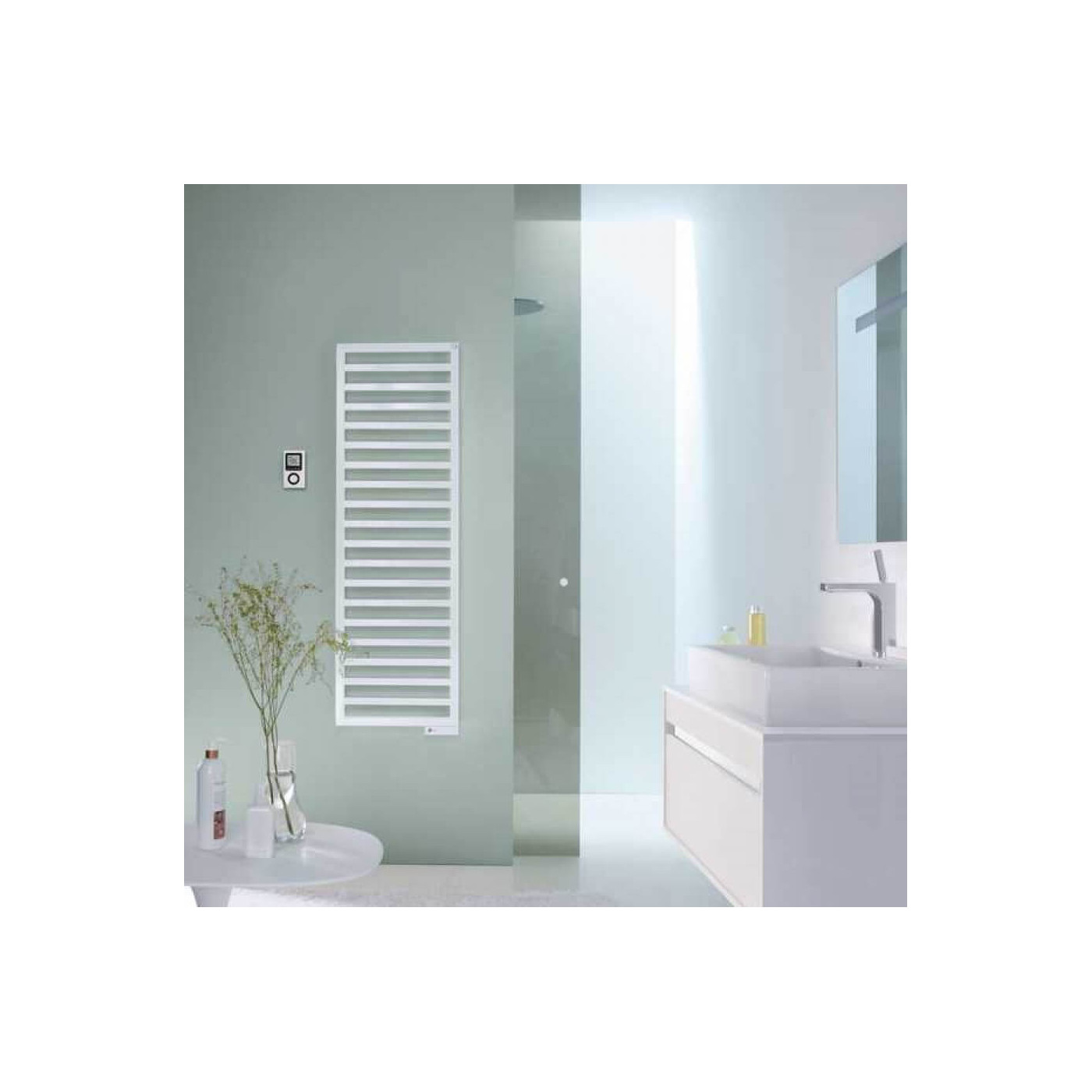 Grzejnik Łazienkowy Quaro White Quartz 1400x450 QA 140-045/M0521 Zehnder
