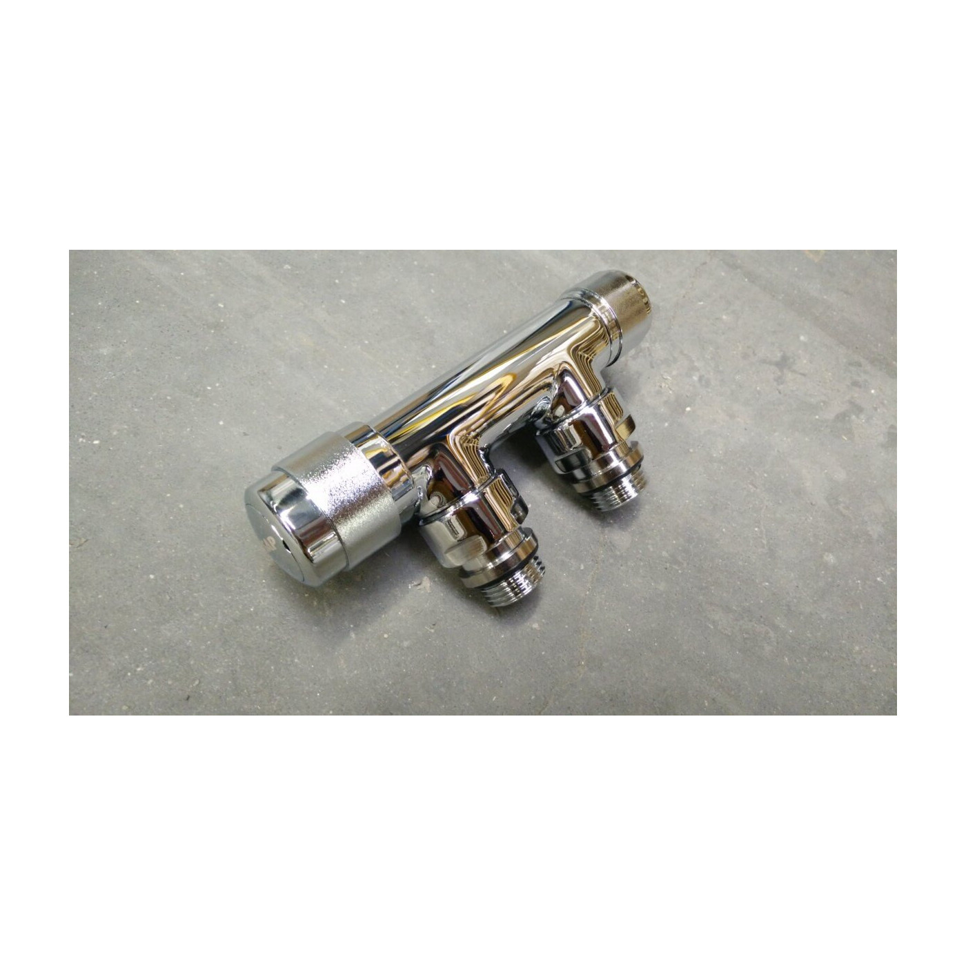 Zawór Termostatyczny Kątowy Chromowany Dekoracyjny 50mm VALKRO50SQUCU50 Irsap