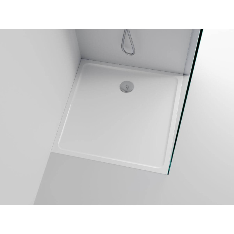 Brodzik Kwadratowy Konglomerat Pure PURE0005 90x90 Emporia