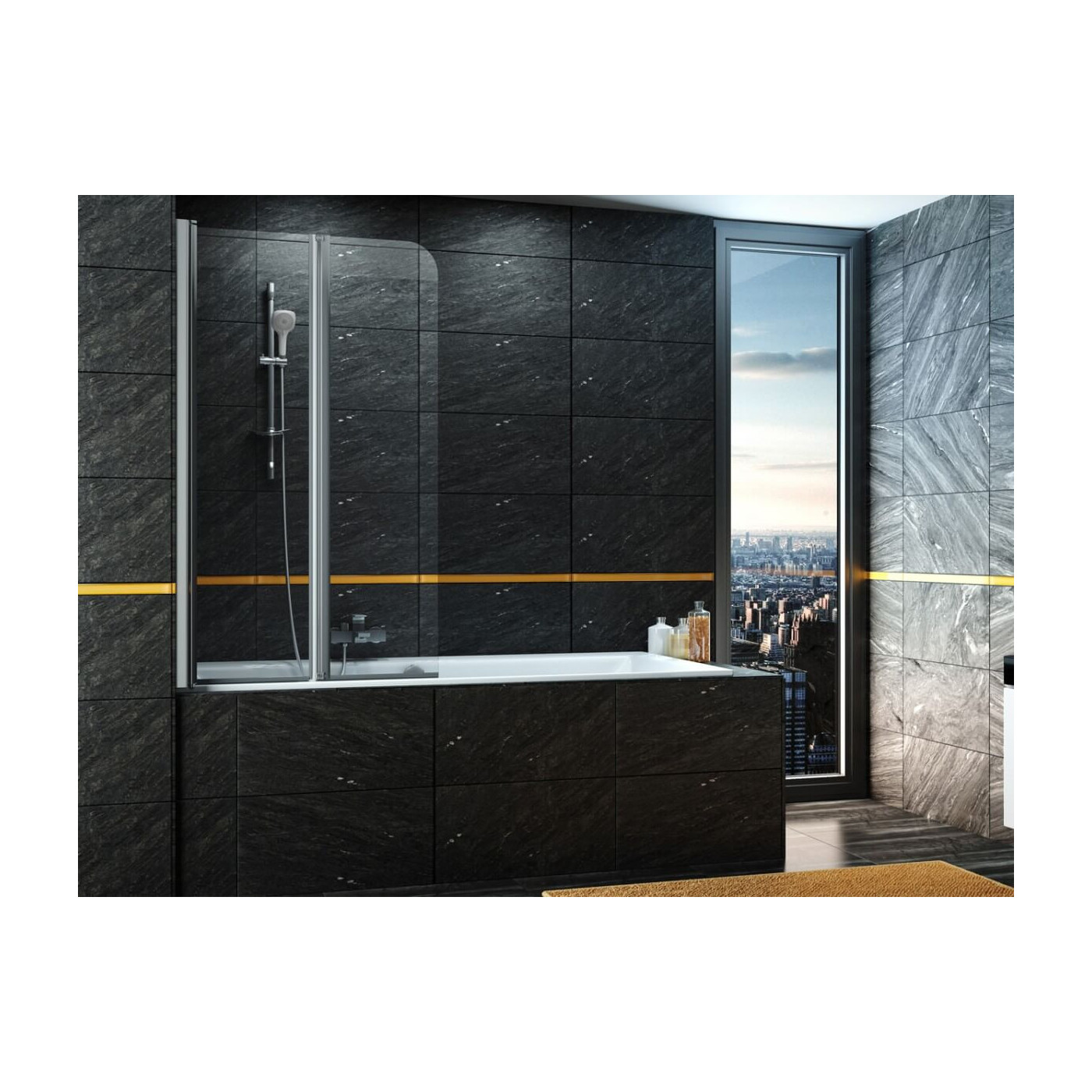 Parawan Nawannowy Fliper Lewy 80x140 KAAX.1309.800.LE Excellent