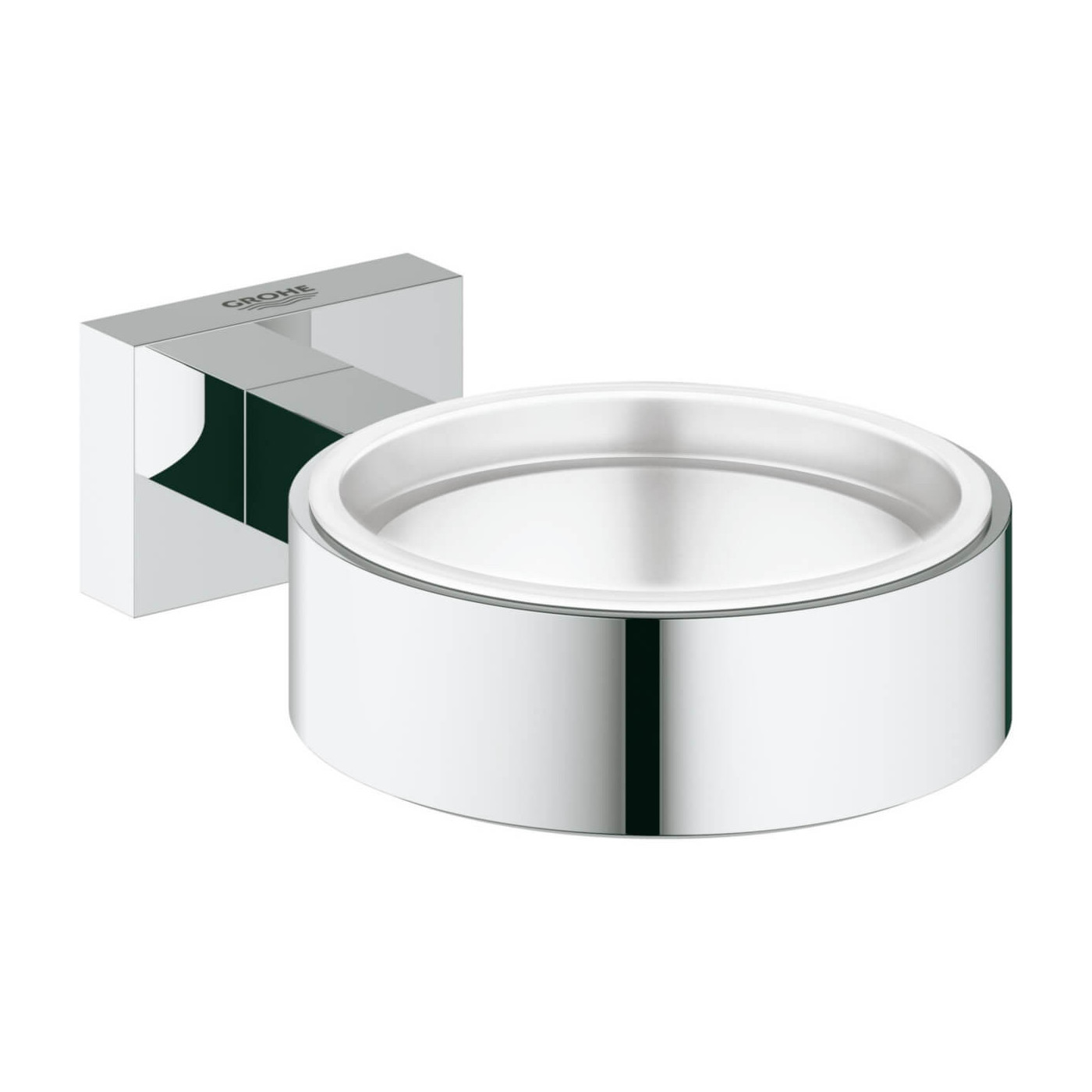 Uchwyt Do Szklanki I Mydelniczki Essentials Cube Chrom 40508001 Grohe