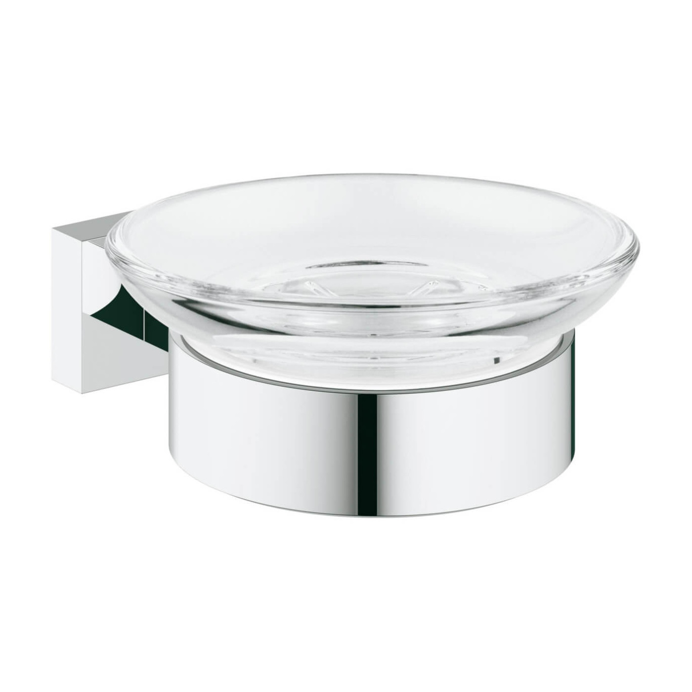 Mydelniczka Z Uchwytem Essentials Cube Chrom 40754001 Grohe