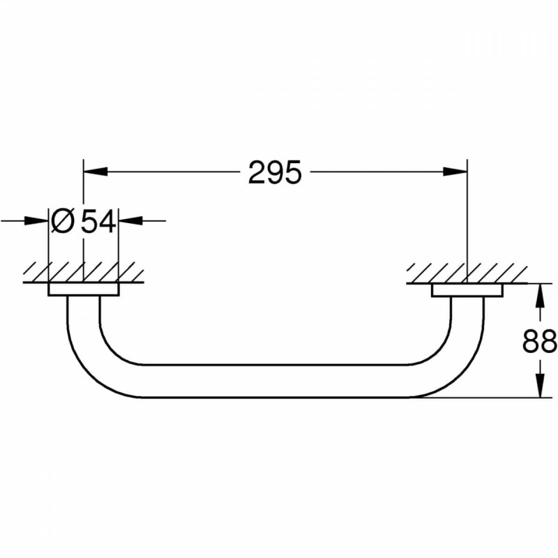 Uchwyt Wannowy Essentials 40421001 Grohe