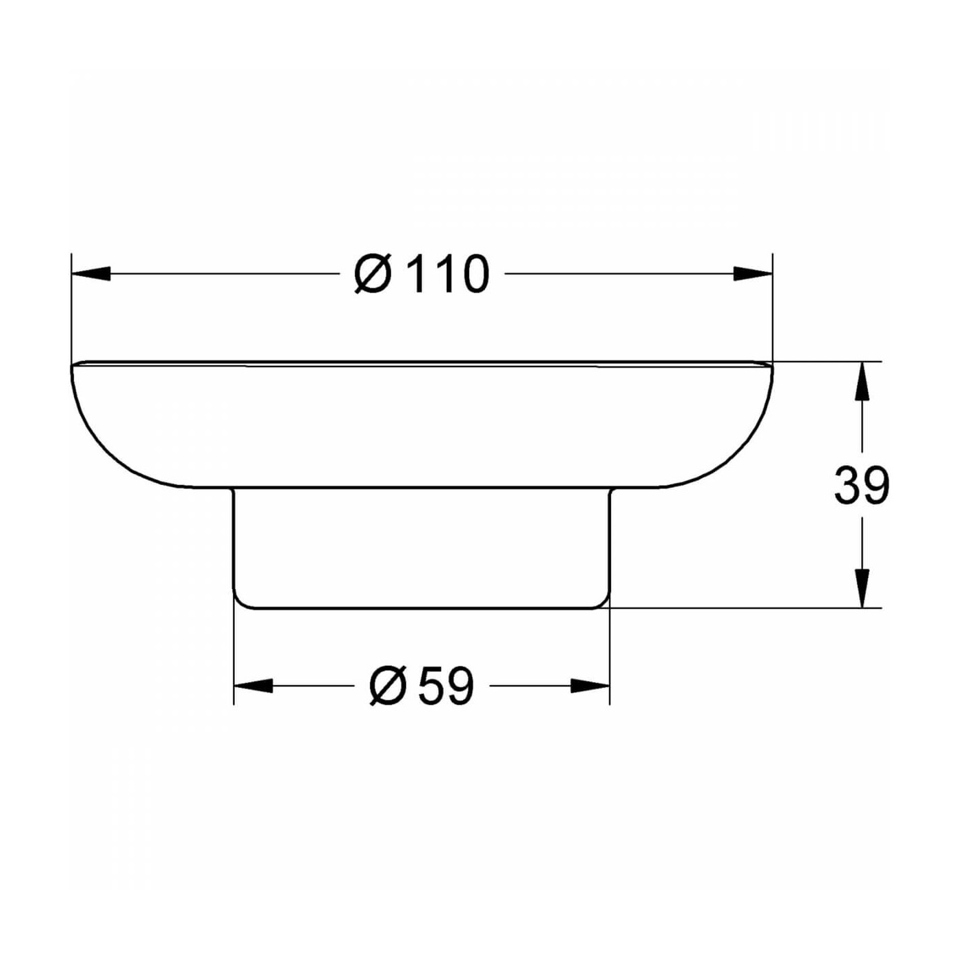 Mydelniczka Essentials 40368001 Grohe