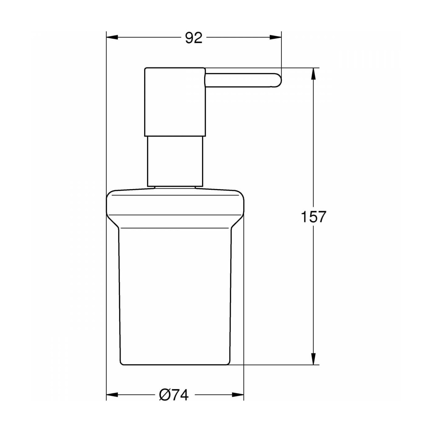 Dozownik Do Mydła Essentials 40394001 Grohe