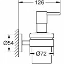 Dozownik Do Mydła Z Uchwytem Essentials 40448001 Grohe