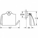 Uchwyt Na Papier Essentials 40367001 Grohe