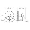 Bateria Essence Warm Sunset 24168DA1 Grohe