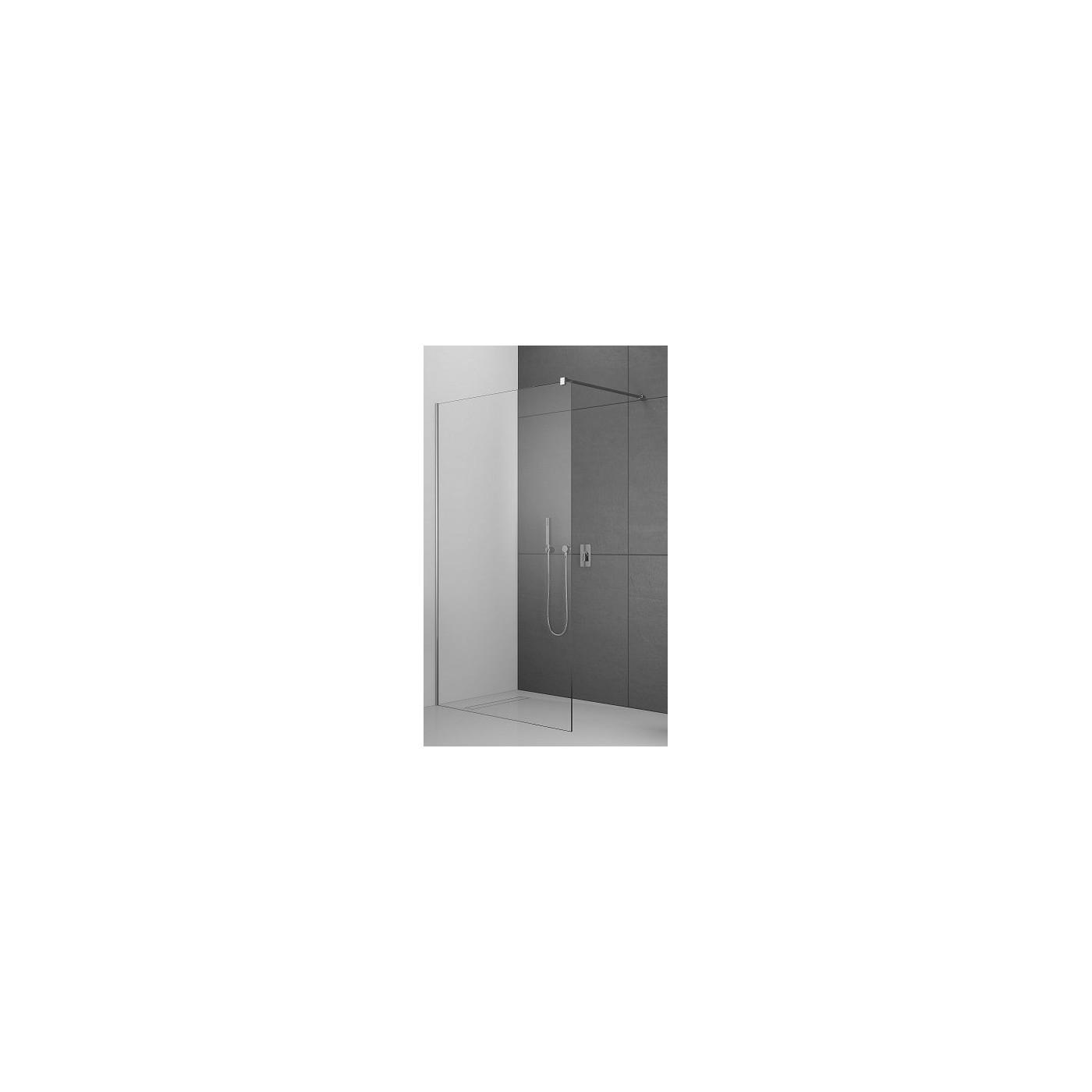 Ścianka Walk-In Modo II New 120 Chrom/Szkło Przejrzyste 389124-01-01 Radaway