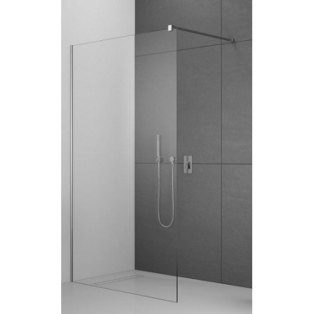 Ścianka Walk-In Modo II New 120 Chrom/Szkło Przejrzyste 389124-01-01 Radaway