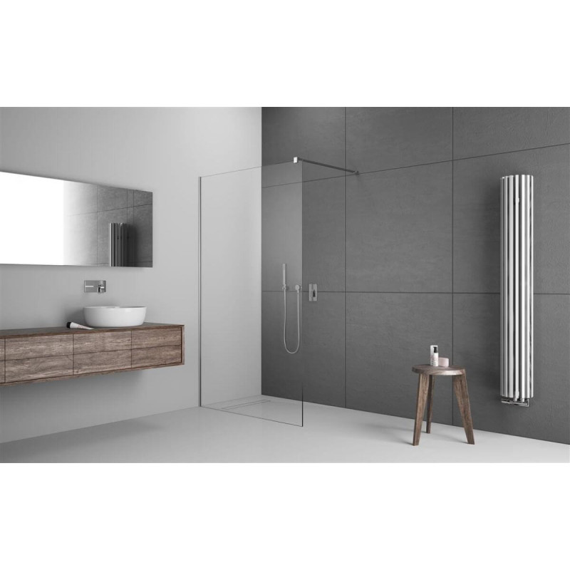 Ścianka Walk-In Modo II New 120 Chrom/Szkło Przejrzyste 389124-01-01 Radaway