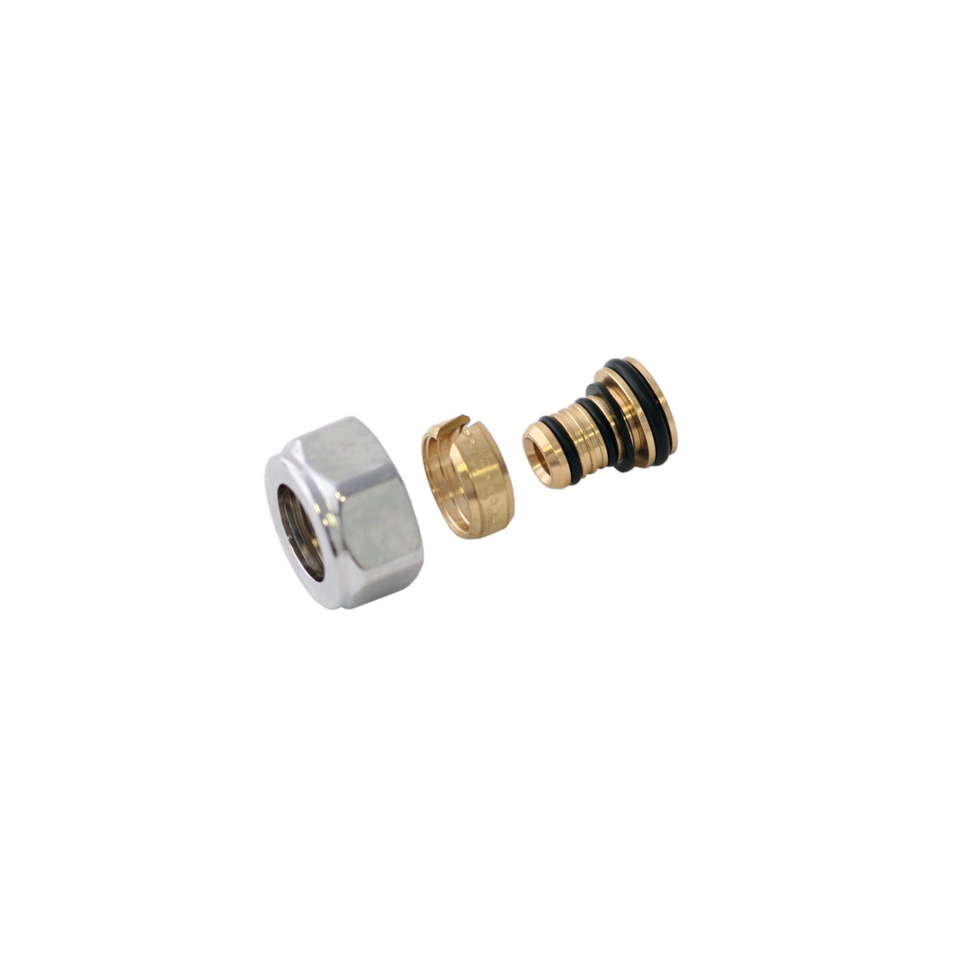 Adapter Na Alu-Plex GW 3/4" 16x2 Chrom TGACR015 Terma