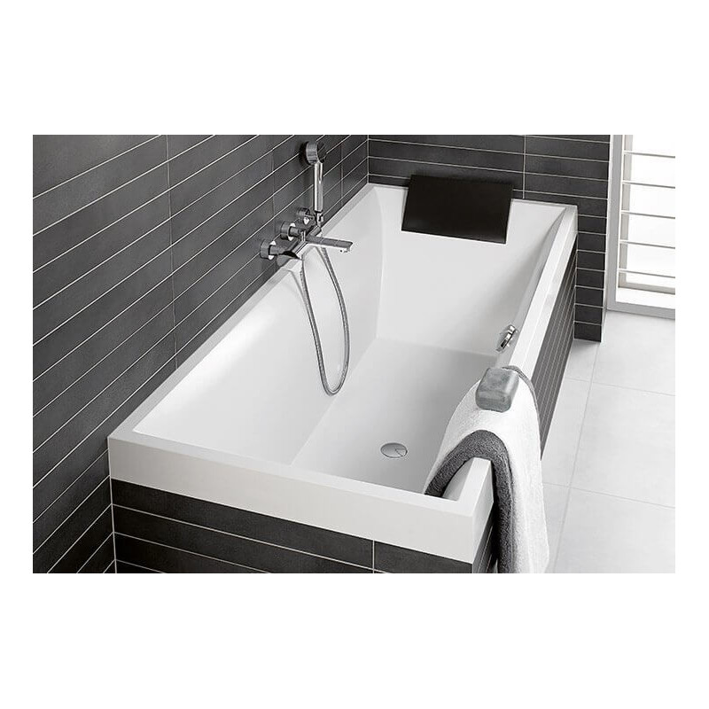 Wanna Prostokątna Squaro Biel Alpejska 180x80 UBQ180SQR2V-01 Villeroy&Boch