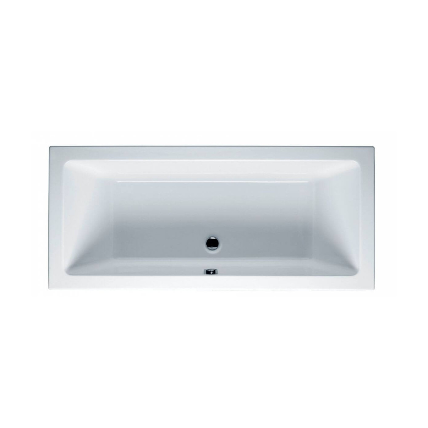 Wanna Prostokątna Do Zabudowy Lugo 180x80 Biały Połysk Riho