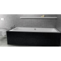 Wanna Prostokątna Do Zabudowy Lugo 180x80 Biały Połysk Riho
