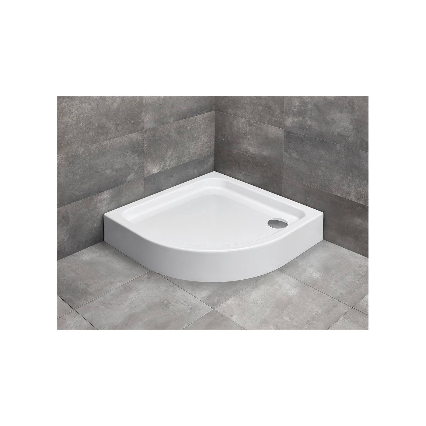 Brodzik Siros A Compact SBA8817-2 80x80 Radaway
