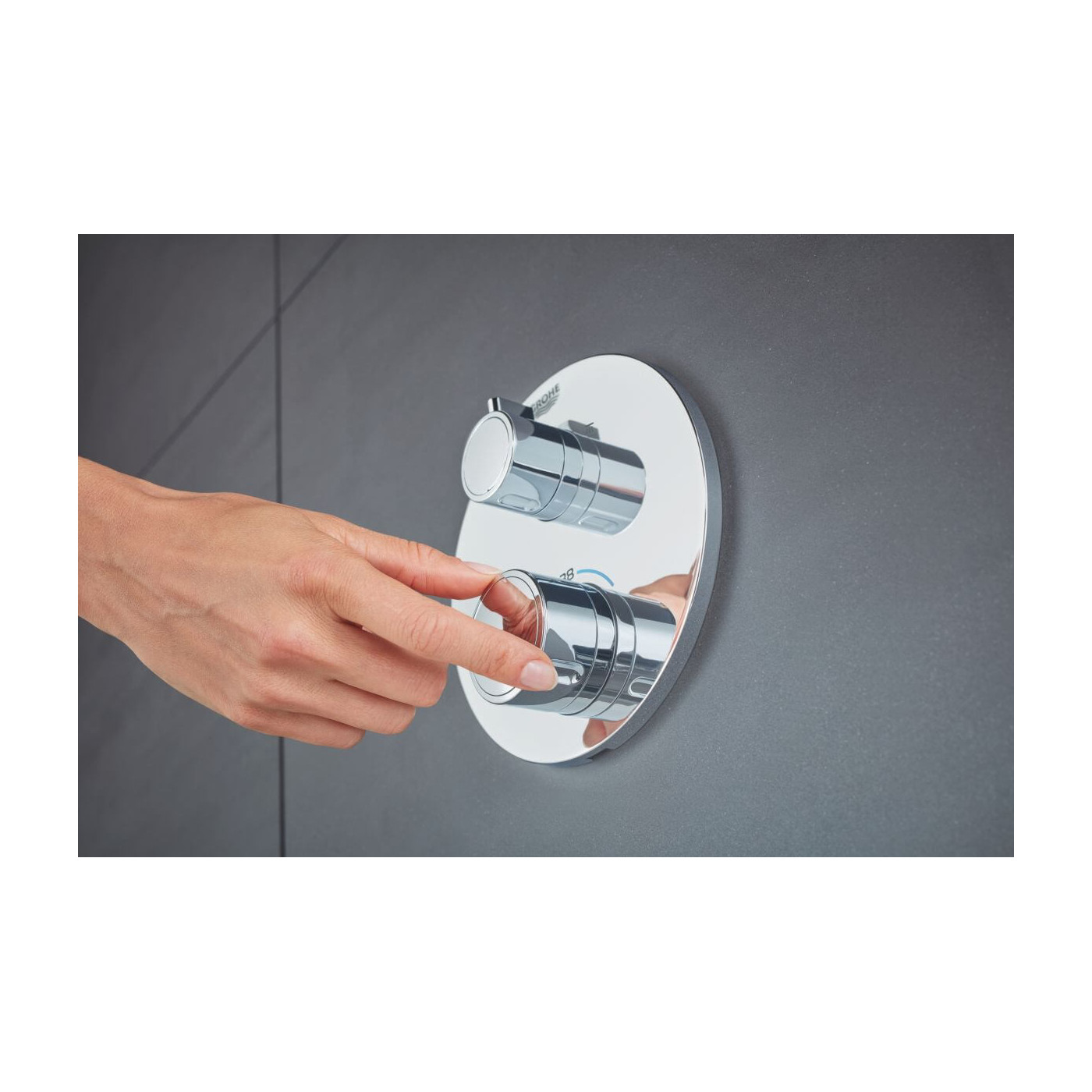 Bateria Prysznicowa Grohtherm Termostatyczna 24076000 Grohe