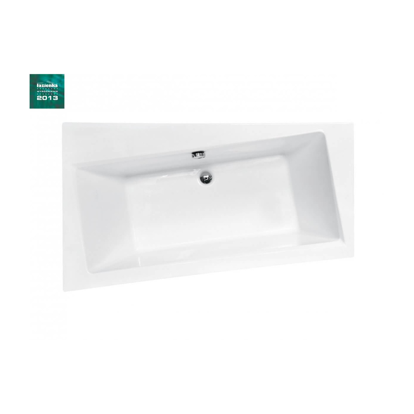 Wanna Asymetryczna Infinity Prawa 170x110 Besco