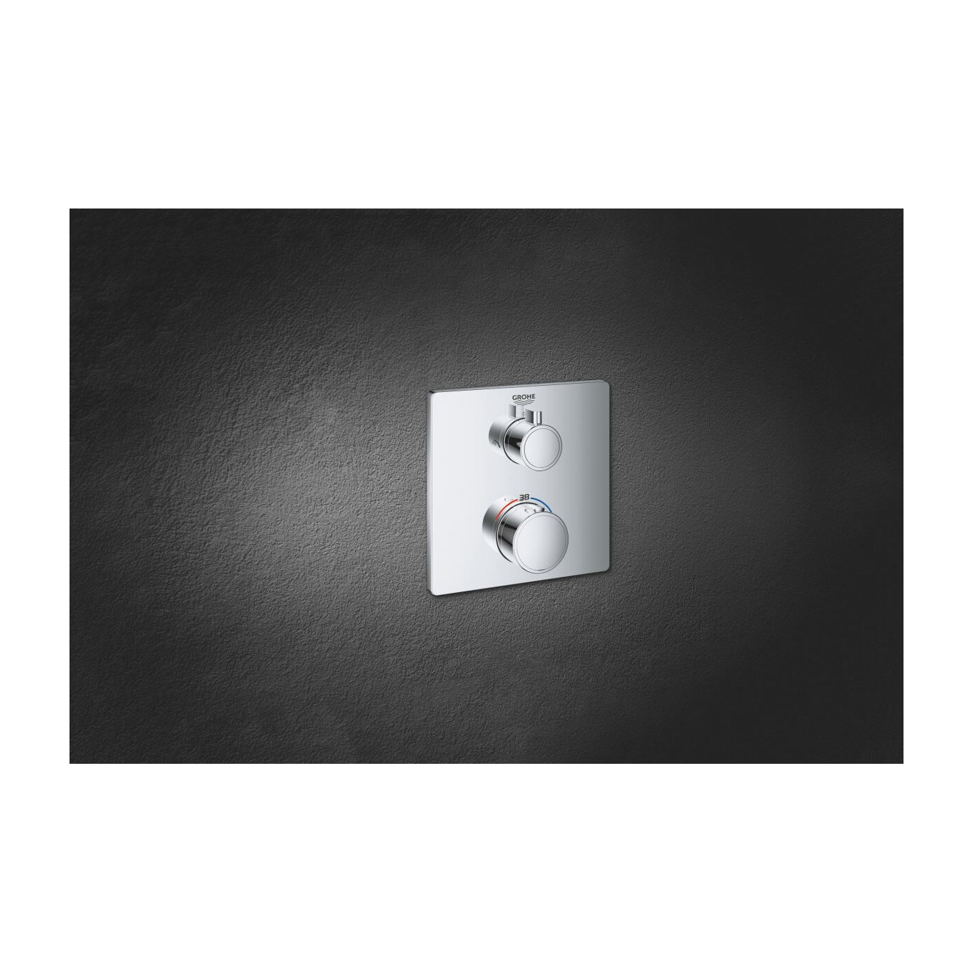 Bateria Prysznicowa Grohtherm Podtynkowa Termostatyczna Chrom 24079000 Grohe