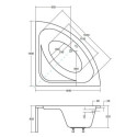 Wanna Symetryczna Luksja 148x148 Besco