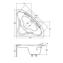 Wanna Symetryczna Ewa 134x134 Besco