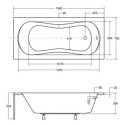 Wanna Do Zabudowy Aria Plus 140x70 Besco